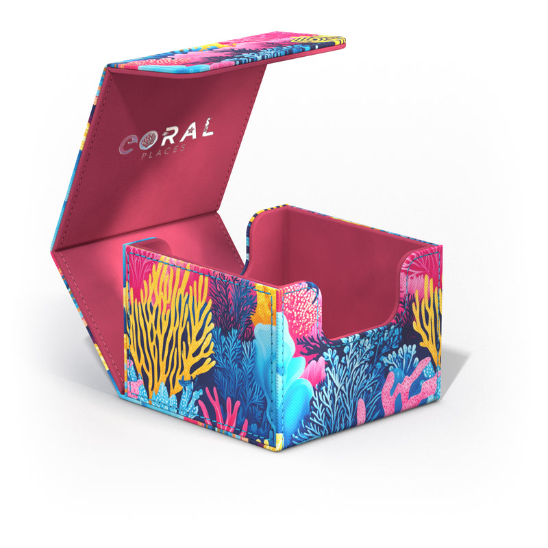Ultimate Guard: Sidewinder 133+ - "Coral Garden" Coral Places Deck Boxes & Storage Ultimate Guard