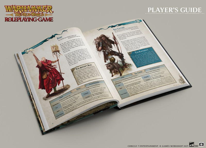 Warhammer The Old World RPG: Player's Guide Tabletop RPGs CUBICLE 7