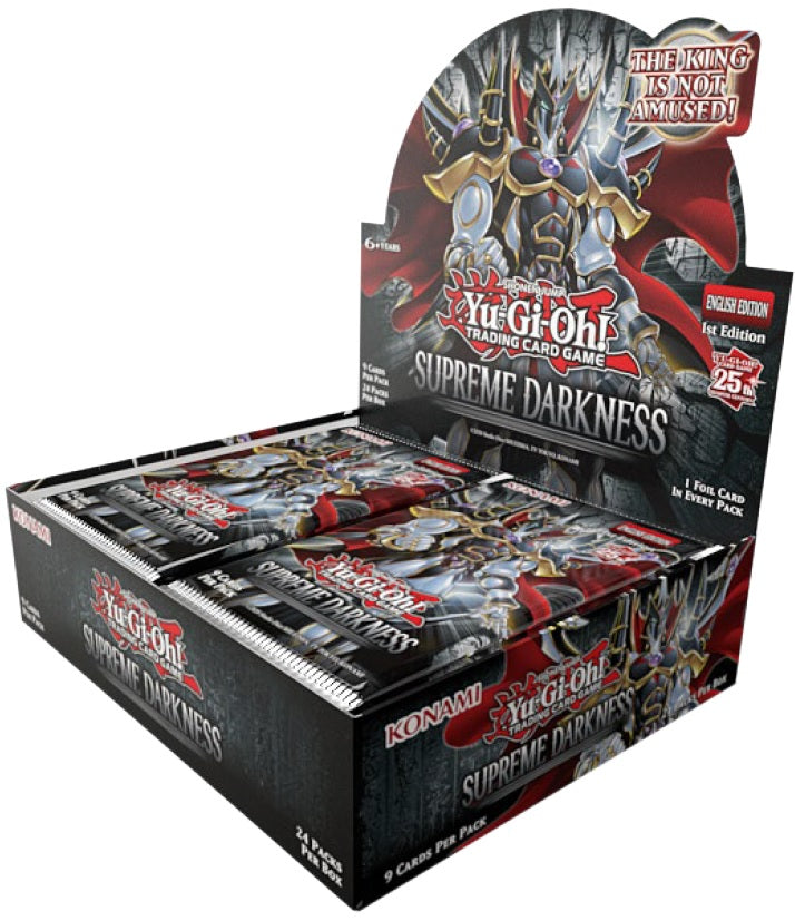 Yu-Gi-Oh! Supreme Darkness - Booster Box Yugioh Sealed Yu-Gi-Oh!