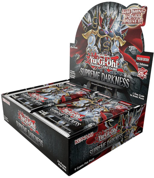 Yu-Gi-Oh! Supreme Darkness - Booster Box Yugioh Sealed Yu-Gi-Oh!