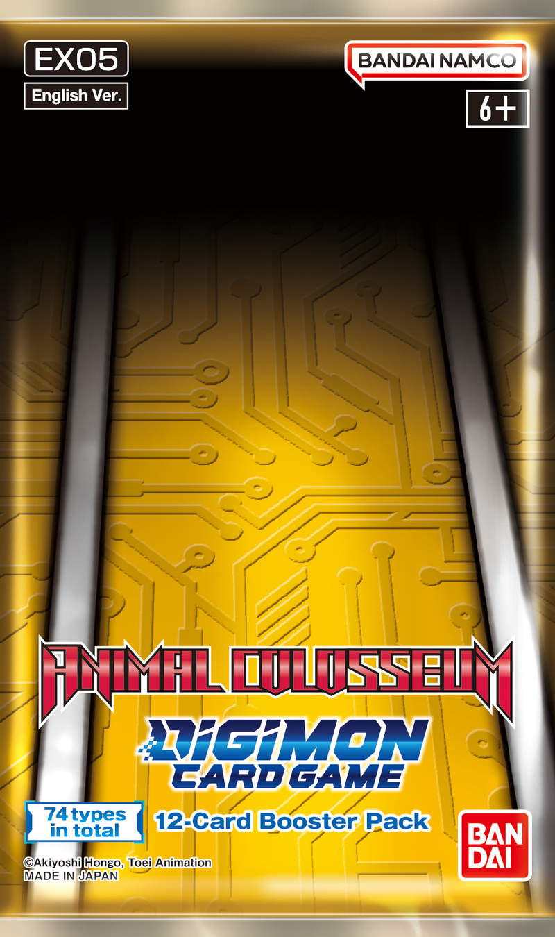 Digimon Animal Colosseum - Booster Pack [EX05] Digimon Sealed Digimon   