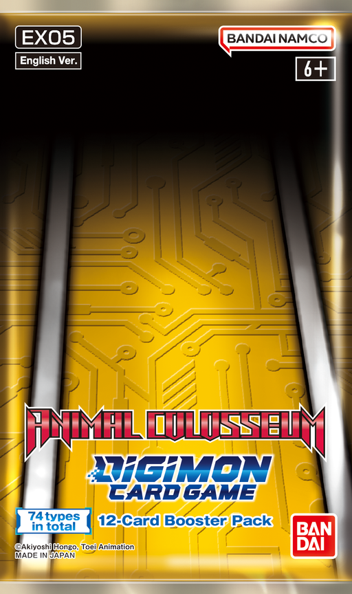 Digimon Animal Colosseum - Booster Pack [EX05] Digimon Sealed Digimon   