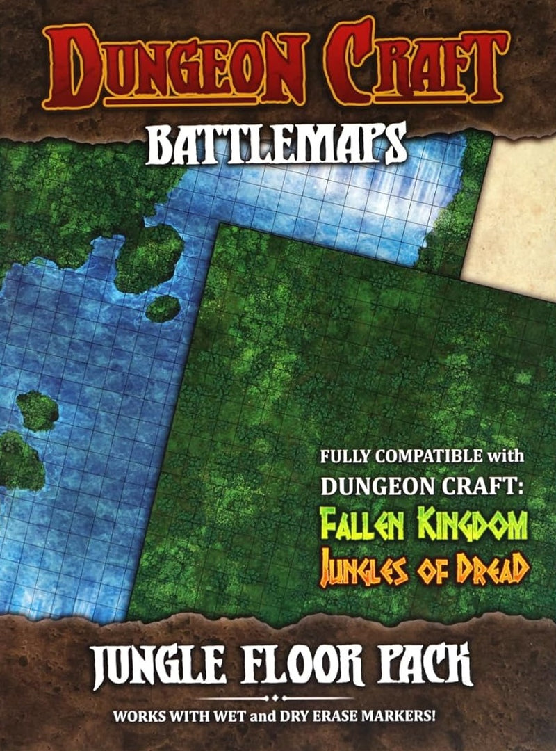 Dungeon Craft: Battlemaps - Jungle Floor Pack Tabletop RPGs 1985 Games