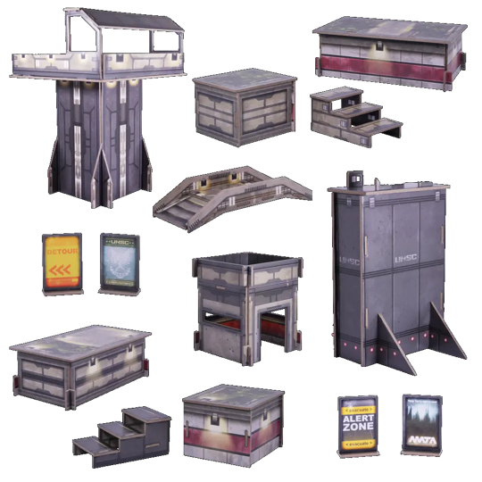 Halo: Flashpoint - New Mombasa Terrain Halo: Flashpoint Mantic Games