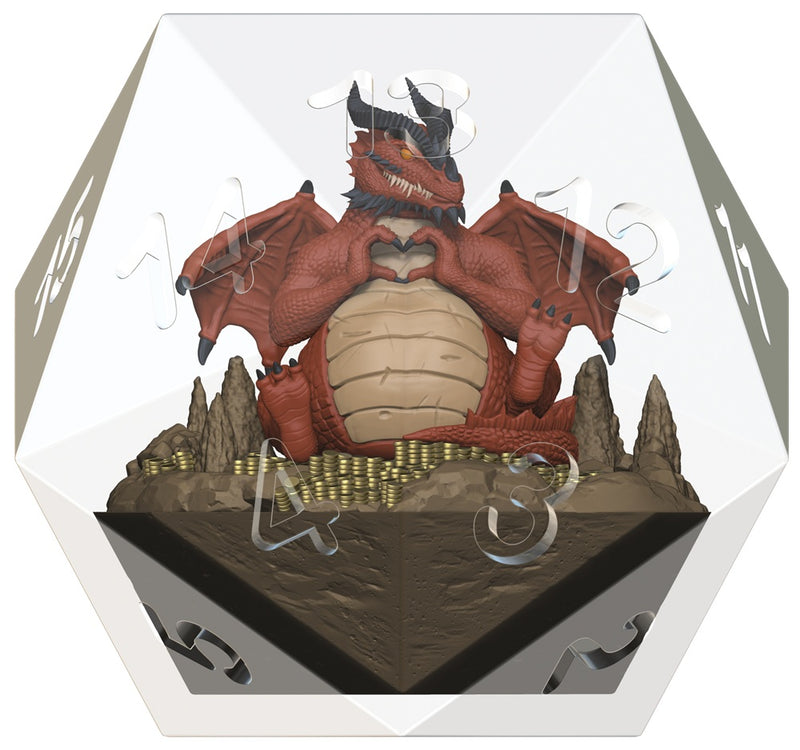 Sirius Dice: 55mm Spindown D20 Die "Themberchaud" D&D Dice & Gaming Accessories Sirius Dice