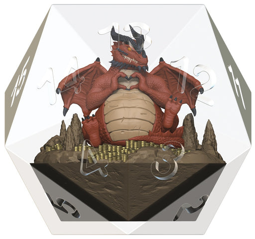 Sirius Dice: 55mm Spindown D20 Die "Themberchaud" D&D Dice & Gaming Accessories Sirius Dice