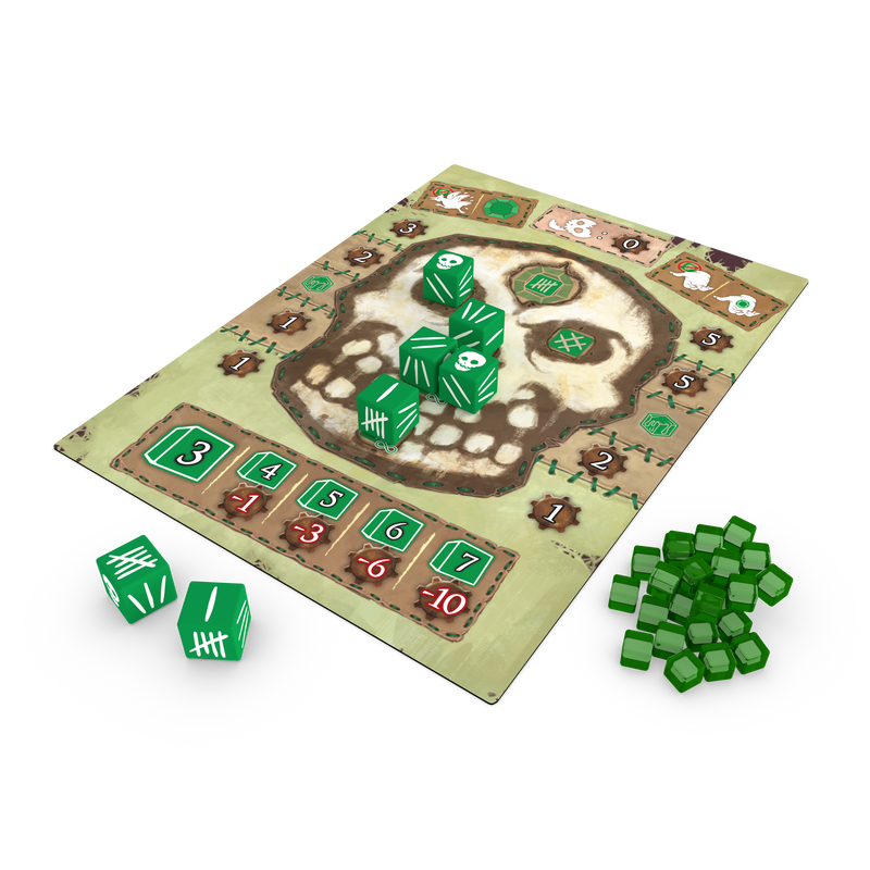 Emerald Skulls Board Games Thunderworks Games