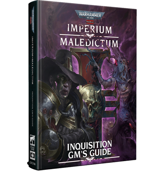 Warhammer 40,000: Roleplay - Imperium Maledictum Inquisition GM's Guide Tabletop RPGs CUBICLE 7