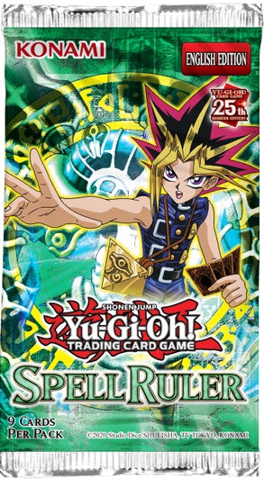 Yu-Gi-Oh! 25th Anniversary: Spell Ruler Booster Pack Yugioh Sealed Yu-Gi-Oh!   