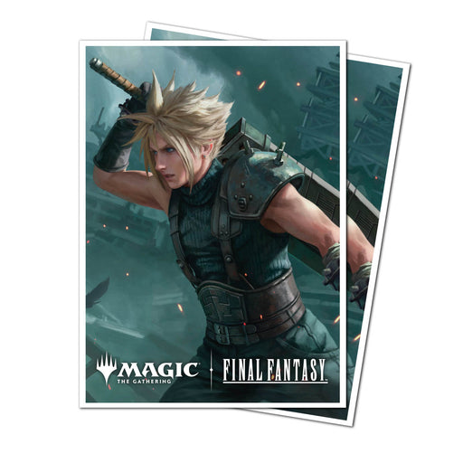 Ultra Pro: Apex Sleeves - "Cloud, Planet's Champion" MTG Final Fantasy Universes Beyond 105Ct Card Sleeves Ultra Pro