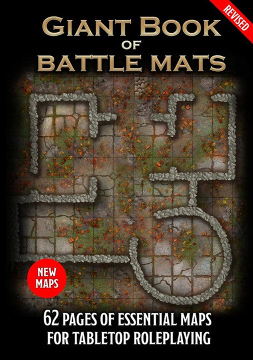 Giant Book Of Battle Mats (Revised) Tabletop RPGs Loke Mats