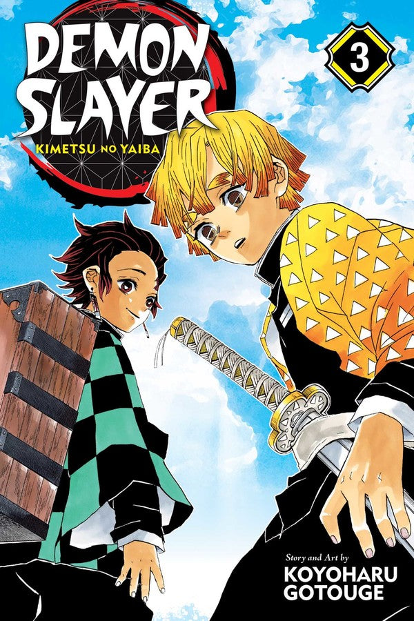 Demon Slayer Kimetsu No Yaiba Manga Vol. 3 Magazine Viz Media   