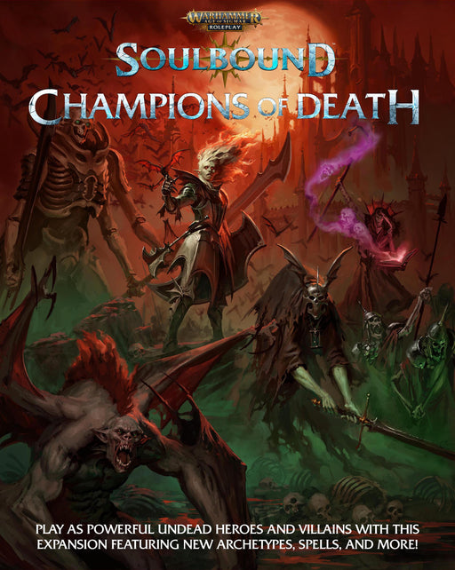 Warhammer Age of Sigmar RPG: Soulbound - Champions of Death Rulebook Tabletop RPGs CUBICLE 7