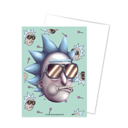 Dragon Shield: Brushed Art Sleeves - "Cool Rick" Rick and Morty 100ct Card Sleeves Dragon Shield