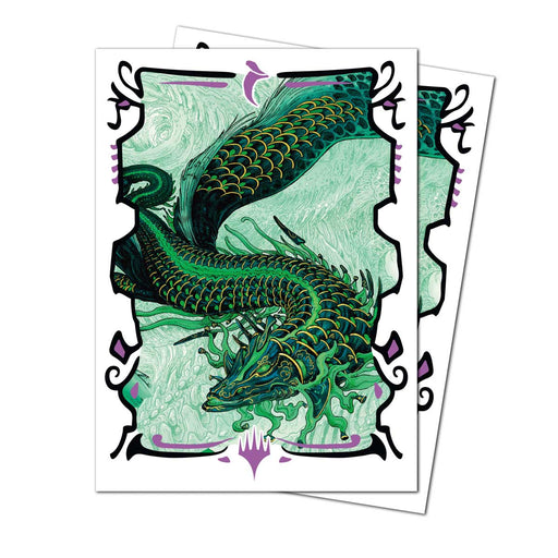 Ultra Pro: Apex Sleeves - "Teval, Arbiter of Virtue" MTG Tarkir Dragonstorm 105Ct Card Sleeves Ultra Pro