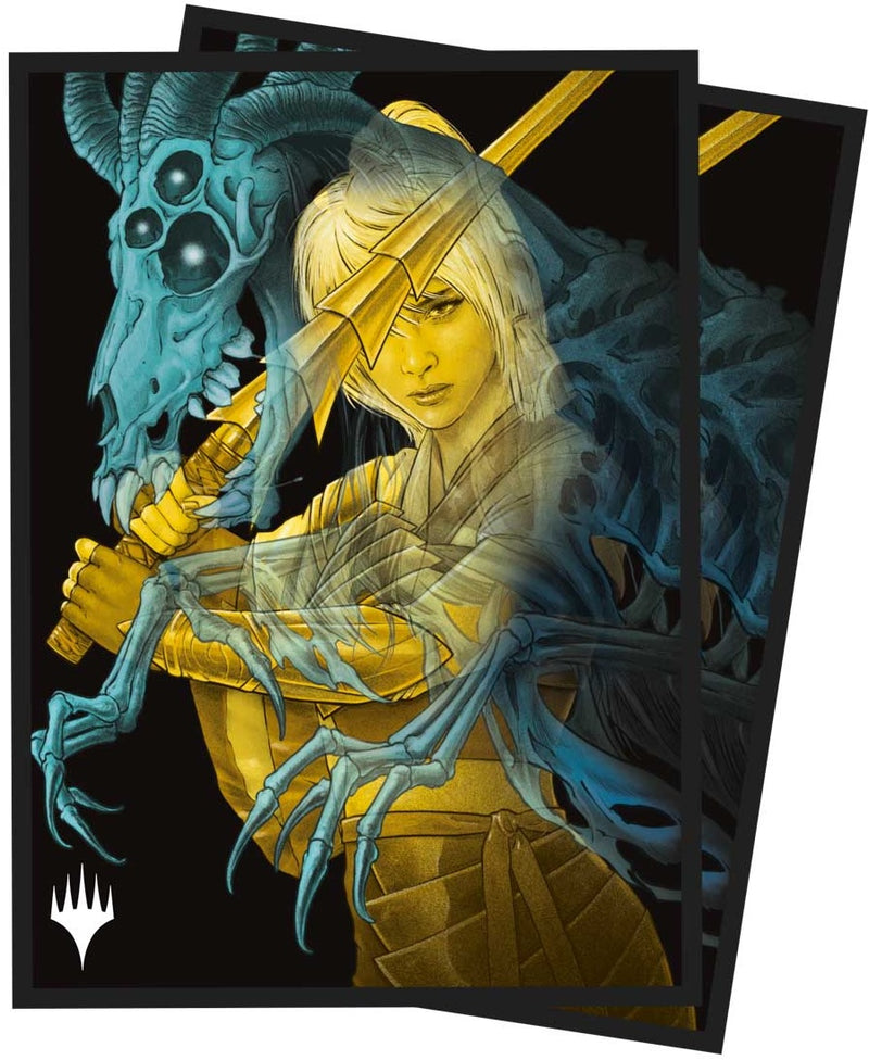 Ultra Pro: Art Sleeves - "The Wandering Rescuer" MTG Duskmourn 100Ct Card Sleeves Ultra Pro