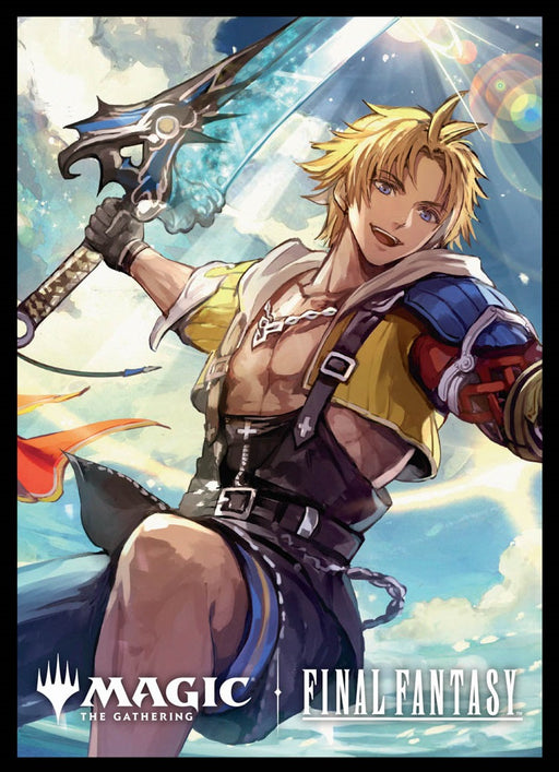 Ultra Pro: Art Sleeves - "Tidus, Yuna's Guardian" MTG Final Fantasy Universes Beyond 100Ct Card Sleeves Ultra Pro