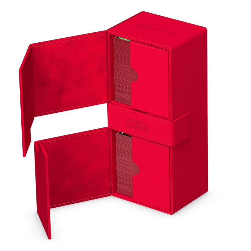 Ultimate Guard: Twin Flip 'n' Tray Red (266+) Product Type Unknown Ultimate Guard
