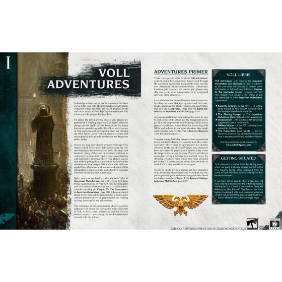 Warhammer 40,000: Roleplay - Imperium Maledictum Voll Adventures