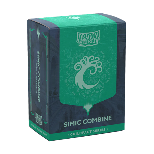 Dragon Shield: Dual Matte Art Sleeves - "Simic Combine" MTG Guildpact Series 100Ct Card Sleeves Dragon Shield