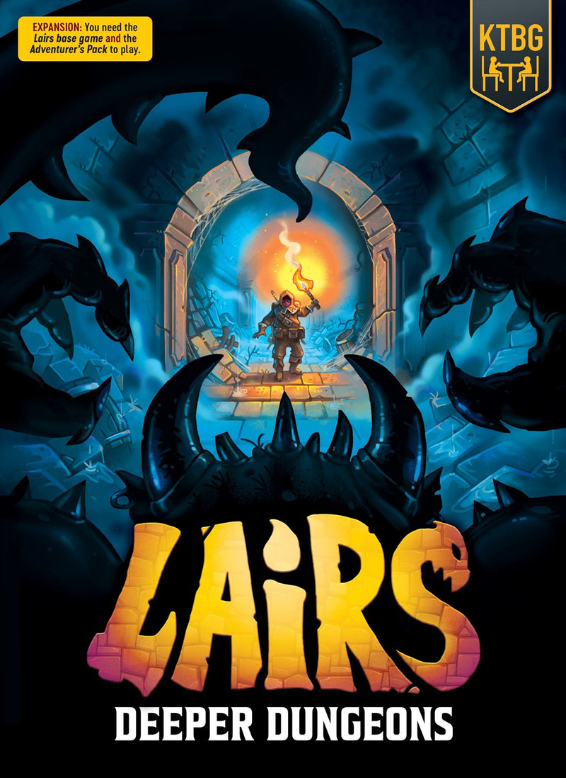 Lairs: Deeper Dungeons Expansion Board Games KTBG
