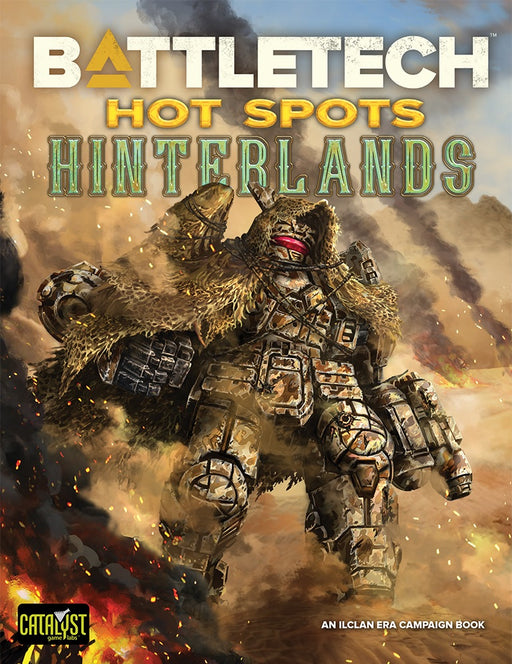 BattleTech: Alpha Strike: Hot Spots - Hinterlands (Hardcover) BattleTech Catalyst Game Labs