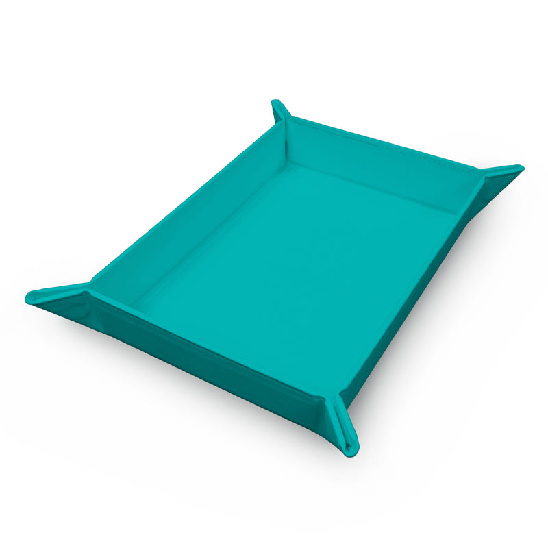 Ultra Pro: Magnetic Foldable Rectangle Dice Tray - Vivid Teal Dice & Gaming Accessories Ultra Pro