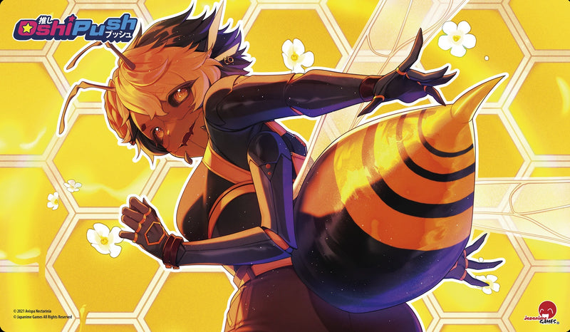 [PREORDER Q2] Oshi Push: Playmat - "La Avispa Nectarina" Gen 2 Card Supplies & Accesories Japanime Games