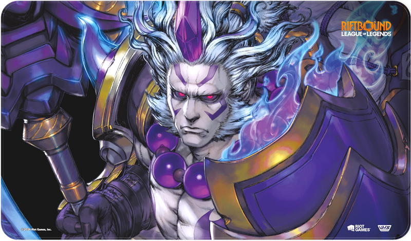Riftbound: Stitched Playmat - "Spirit Blossom Darius" Spiritforged Playmats Riot Games