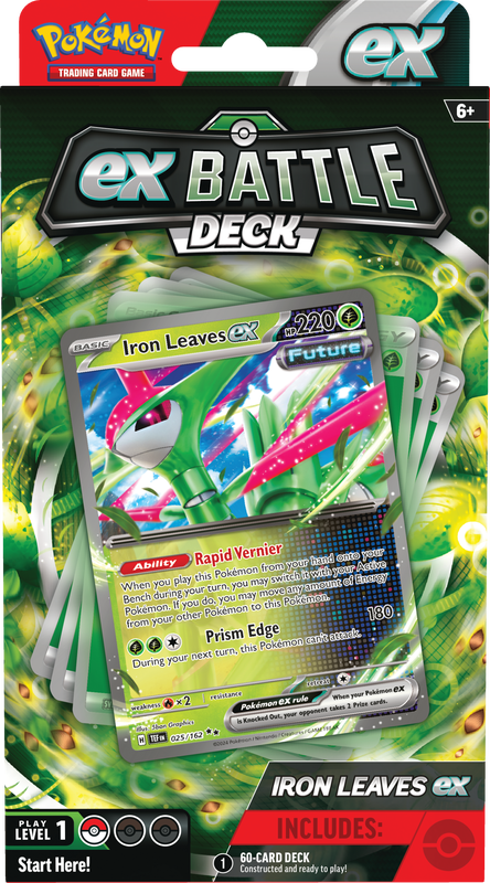 Pokémon Ex Battle Deck: Iron Leaves ex Pokemon Sealed Pokémon   