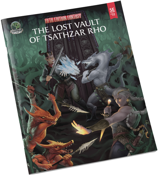 Fifth Edition Fantasy: #32 - The Lost Vault of Tsathzar Rho Tabletop RPGs Goodman Games