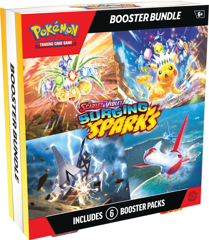 Pokémon Scarlet & Violet: Surging Sparks - Booster Bundle Pokemon Sealed Pokémon   