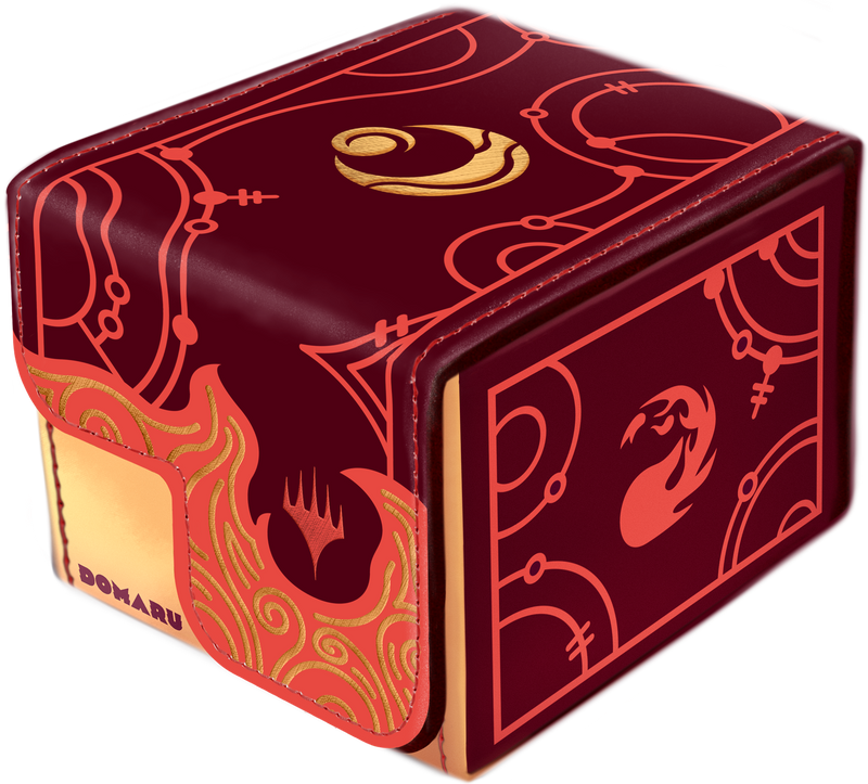 Gatherer's Tavern: DOMARU Deck Box 133+ - "Cinder Red" MTG Lorwyn Eclipsed Deck Boxes & Storage Gatherer's Tavern