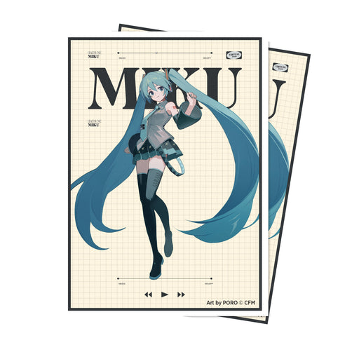 Ultra Pro: Apex Sleeves - "Hatsune Miku" Hatsune Miku Retro Soundscapes 105Ct Card Sleeves Ultra Pro