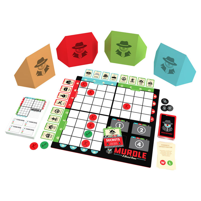 Murdle: The Card Game Board Games Lucky Duck Games