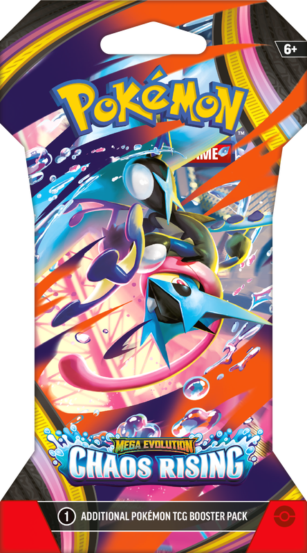 Pokémon Chaos Rising - Sleeved Booster Pack (Limit 36) Pokemon Sealed Pokémon