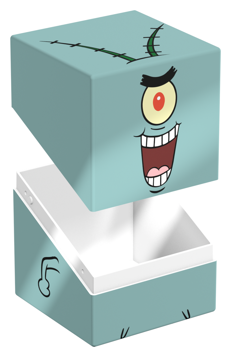 Ultimate Guard: Squaroes 100+ - "Plankton" Paramount Spongebob Squarepants Deck Boxes & Storage Ultimate Guard