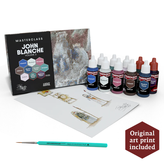 The Army Painter: Masterclass - John Blanche Paint Set Volume 3 Model Paints Army Painter