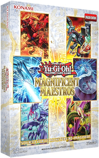 Yu-Gi-Oh! Magnificent Maestros (Limit 2) (Release Date: November 13) Yugioh Sealed Yu-Gi-Oh!