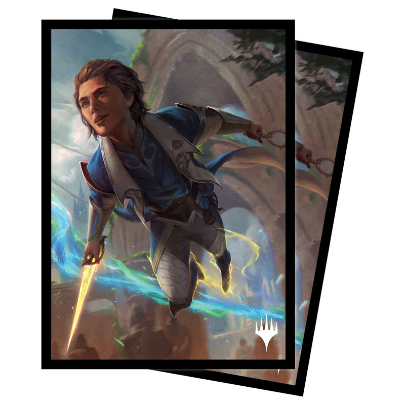 Ultra Pro: Art Sleeves - "Kellan, Inquisitive Prodigy" MTG - Murders at Karlov Manor 100Ct Card Sleeves Ultra Pro
