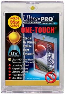 Ultra Pro: 35pt One-Touch Magnetic Card Holder Card Holders & Protectors Ultra Pro