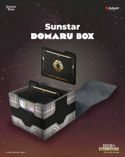 Gatherer's Tavern: DOMARU Deck Box 133+ - "Sunstar" MTG Edge of Eternities Deck Boxes & Storage Gatherer's Tavern