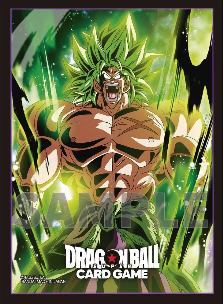 Dragon Ball Super Fusion World: Case and Card Sleeves Set 4 - Broly Dragon Ball Super Sealed Dragon Ball Super