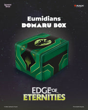 Gatherer's Tavern: DOMARU Deck Box 133+ - "Eumidians" MTG Edge of Eternities Deck Boxes & Storage Gatherer's Tavern