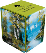 Ultra Pro: Alcove Flip - "Lakeside Path" Bob Ross Deck Boxes & Storage Ultra Pro