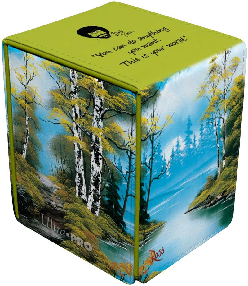 Ultra Pro: Alcove Flip - "Lakeside Path" Bob Ross Deck Boxes & Storage Ultra Pro