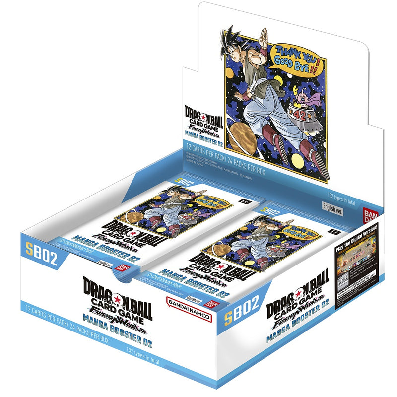 Dragon Ball Super Fusion World: Manga Booster 02 [SB02] - Booster Box Dragon Ball Super Sealed Dragon Ball Super