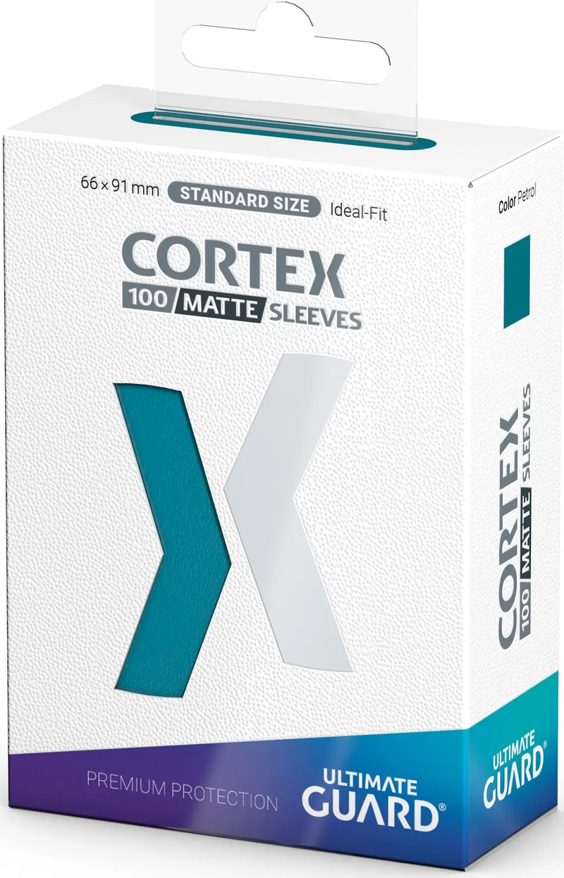 Ultimate Guard: Cortex Standard Sleeves - Matte Petrol 100Ct Card Sleeves Ultimate Guard