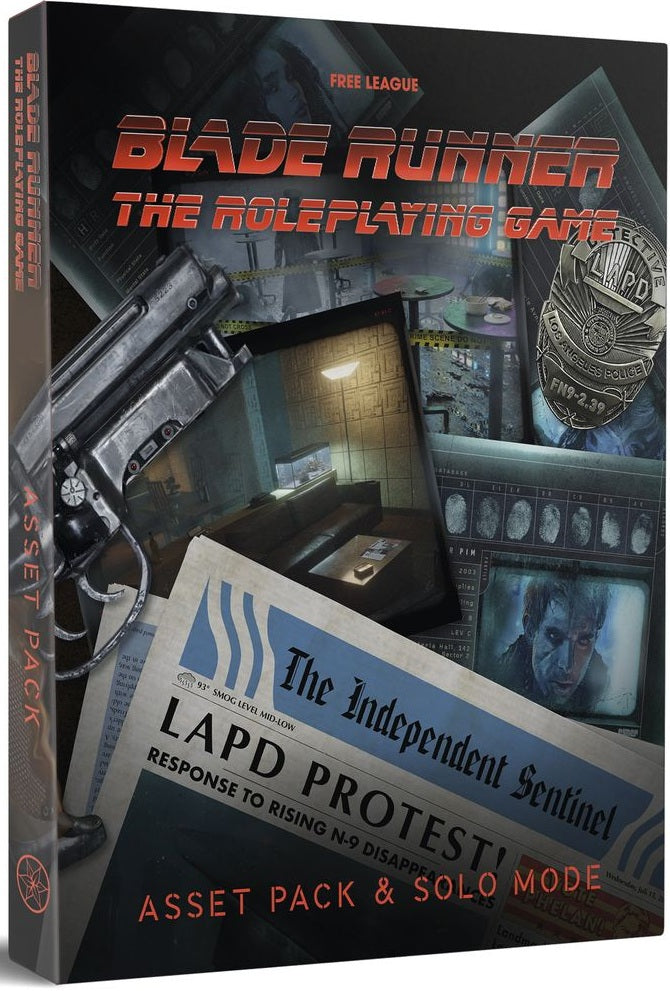 Blade Runner RPG: Asset Pack & Solo Mode Tabletop RPGs Free League