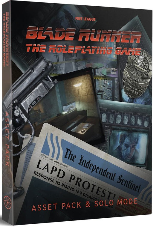 Blade Runner RPG: Asset Pack & Solo Mode Tabletop RPGs Free League